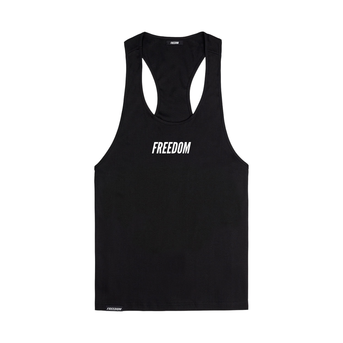 프리덤 로고 슬리브리스 블랙(FREEDOM Logo Sleeveless Black)