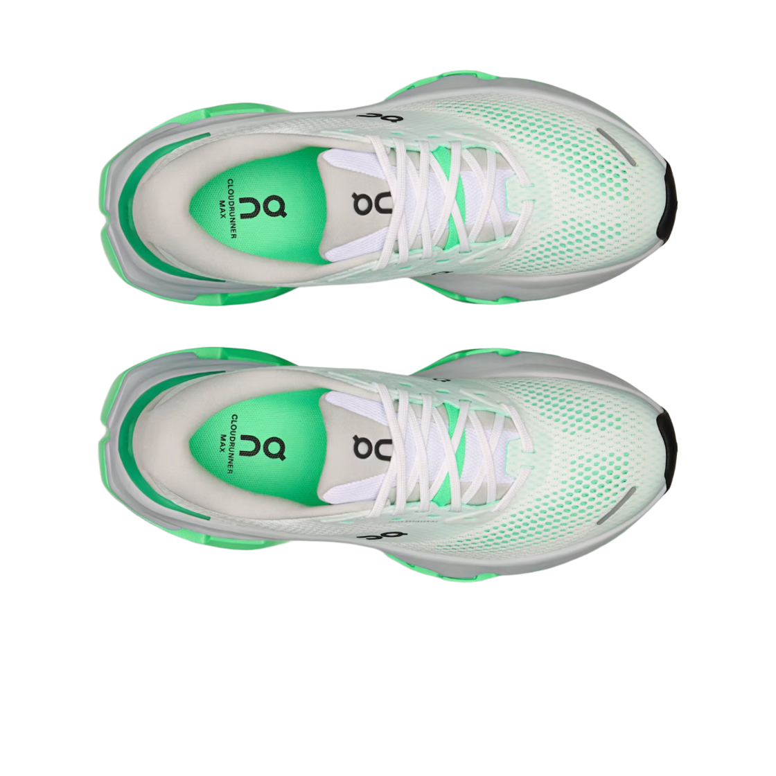 (W) 온 러닝 클라우드러너 3 맥스 화이트 버다이트((W) On Running Cloudrunner 3 Max White Verdite) - 2
