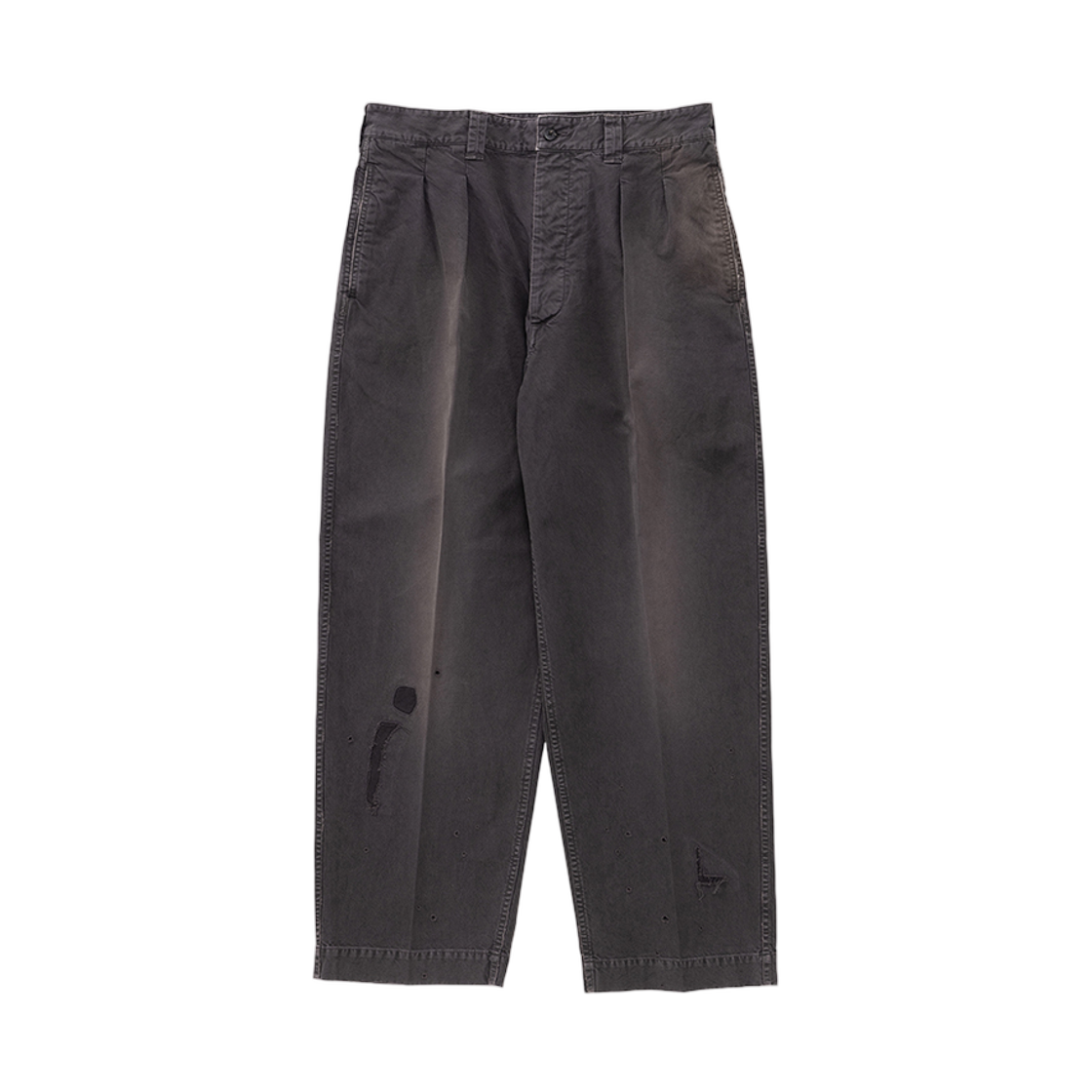 비즈빔 퍼로우 치노 크래쉬 블랙(Visvim Furrow Chino Crash Black)