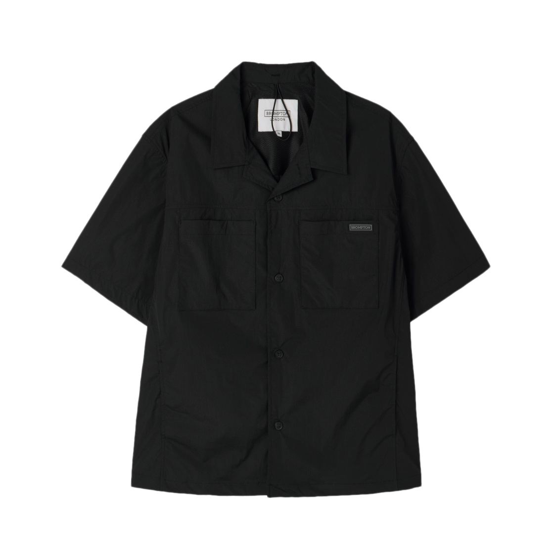 P262MJK183099 BROMPTON LONDON Crease Half Sleeve Jacket Black