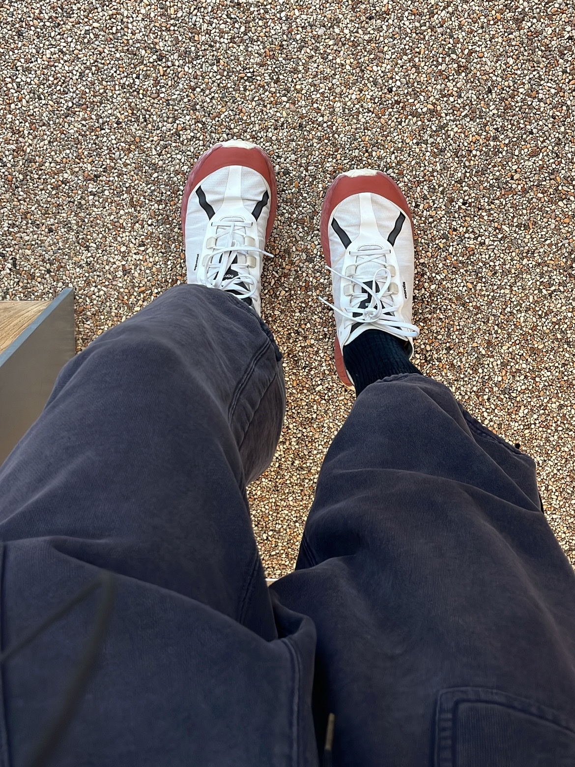 Cost Per Kilo Cocoon Denim Pants Grey, Asics x Kiko Kostadinov Gel Sokat Infinity Dark Grey 착용 스타일 - 3