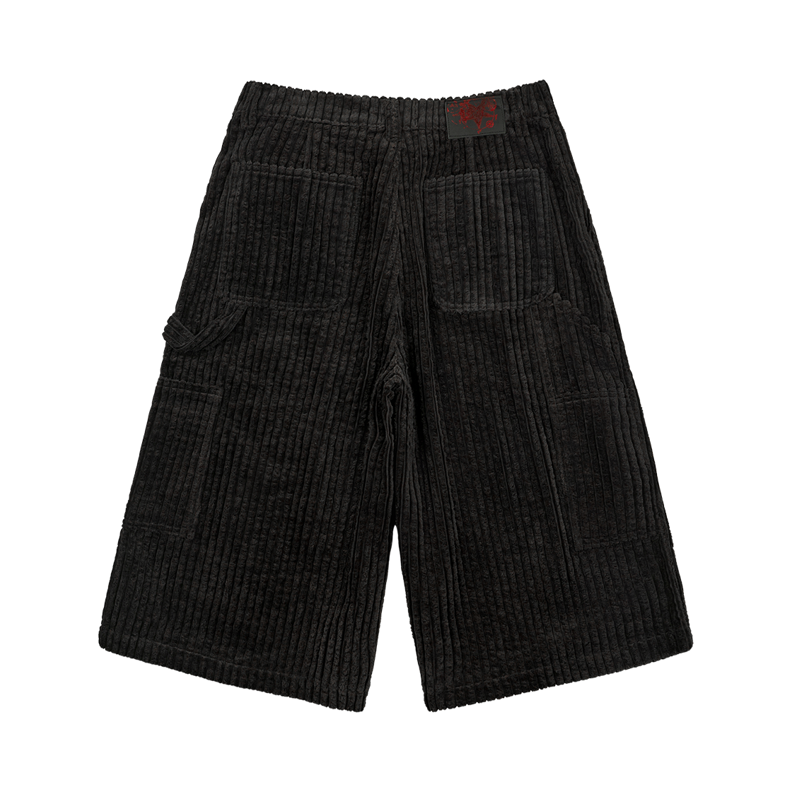 에모스탠스클럽 코듀로이 카펜터 버뮤다 쇼츠 블랙(emostanceclub Corduroy Carpenter Bermuda Shorts Black) - 2