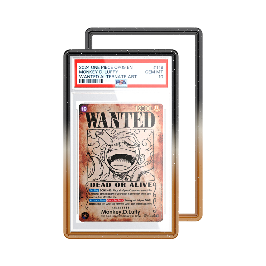 파브 TPU 범퍼 케이스 PSA 등급카드용 브라운블랙(PAV TPU Bumper Case PSA Type Brown Black)