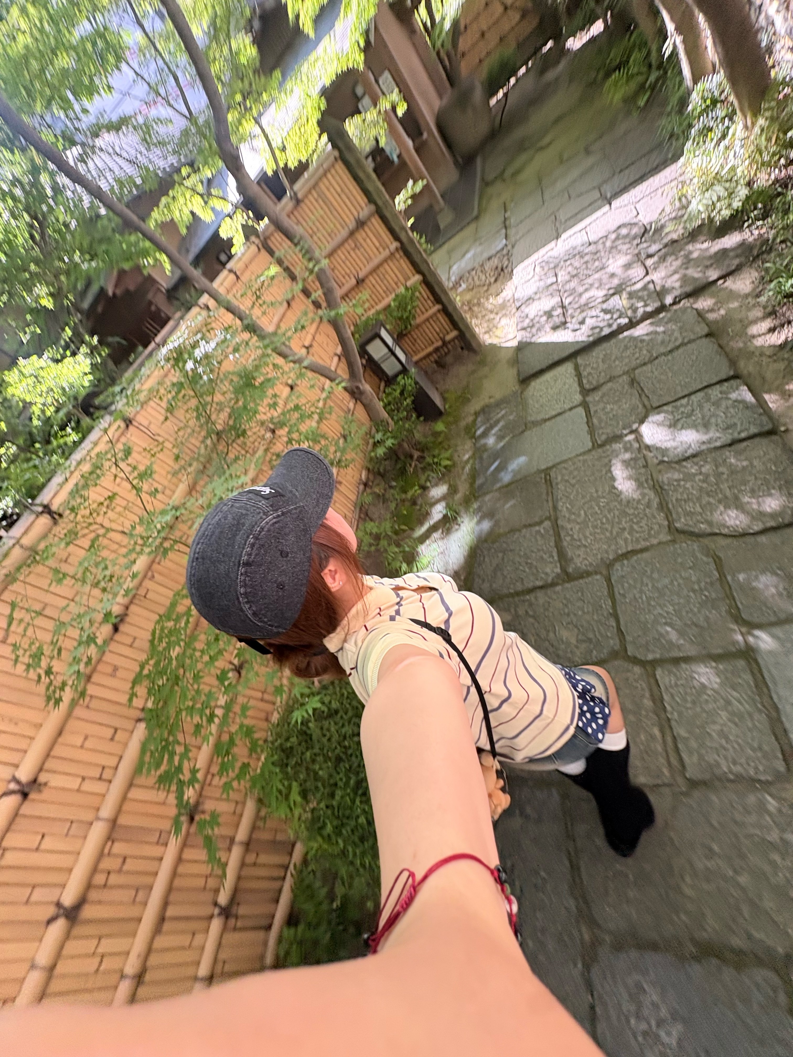 Supreme Denim Camp Cap Black - 23SS 착용 스타일 - 1