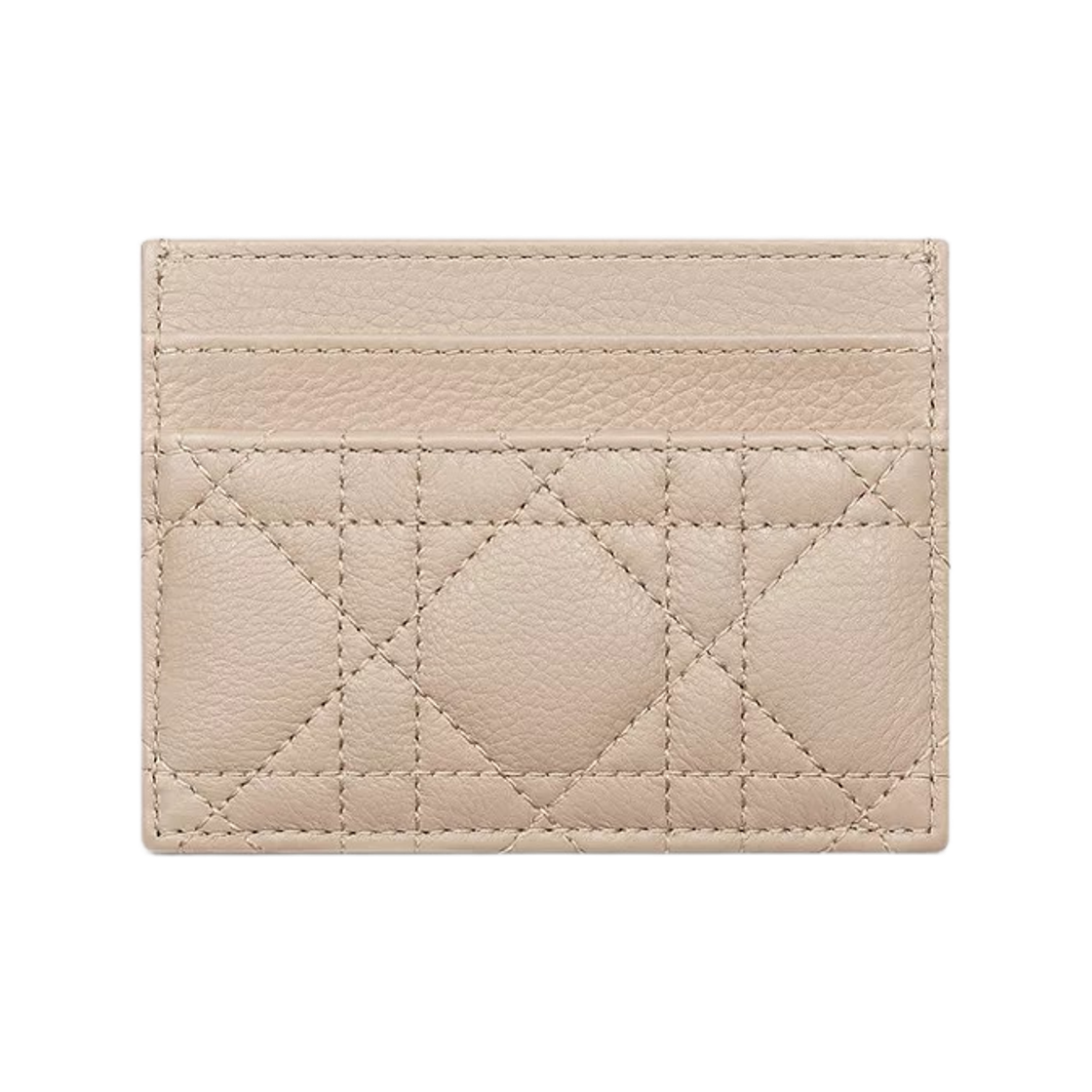 디올 카로 프리지아 카드 홀더 파우더 베이지(Dior Caro Freesia Card Holder Powder Beige) - 2