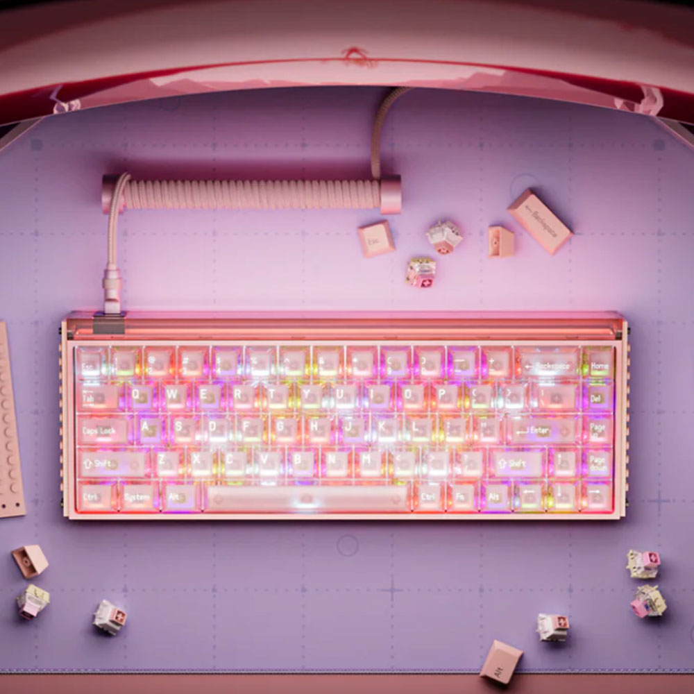 MelGeek 멜긱 미니 기계식 키보드 MADE68 Ultra+(MelGeek MADE68 Ultra+ Mini Mechanical Keyboard) - 4