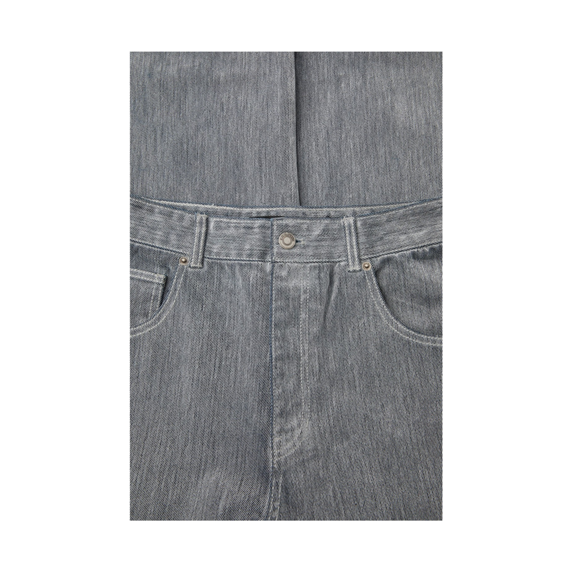 이로 나크르 벨벳 데님팬츠 그레이(Iro Nacre Velvet Denim Pants Gray) - 4