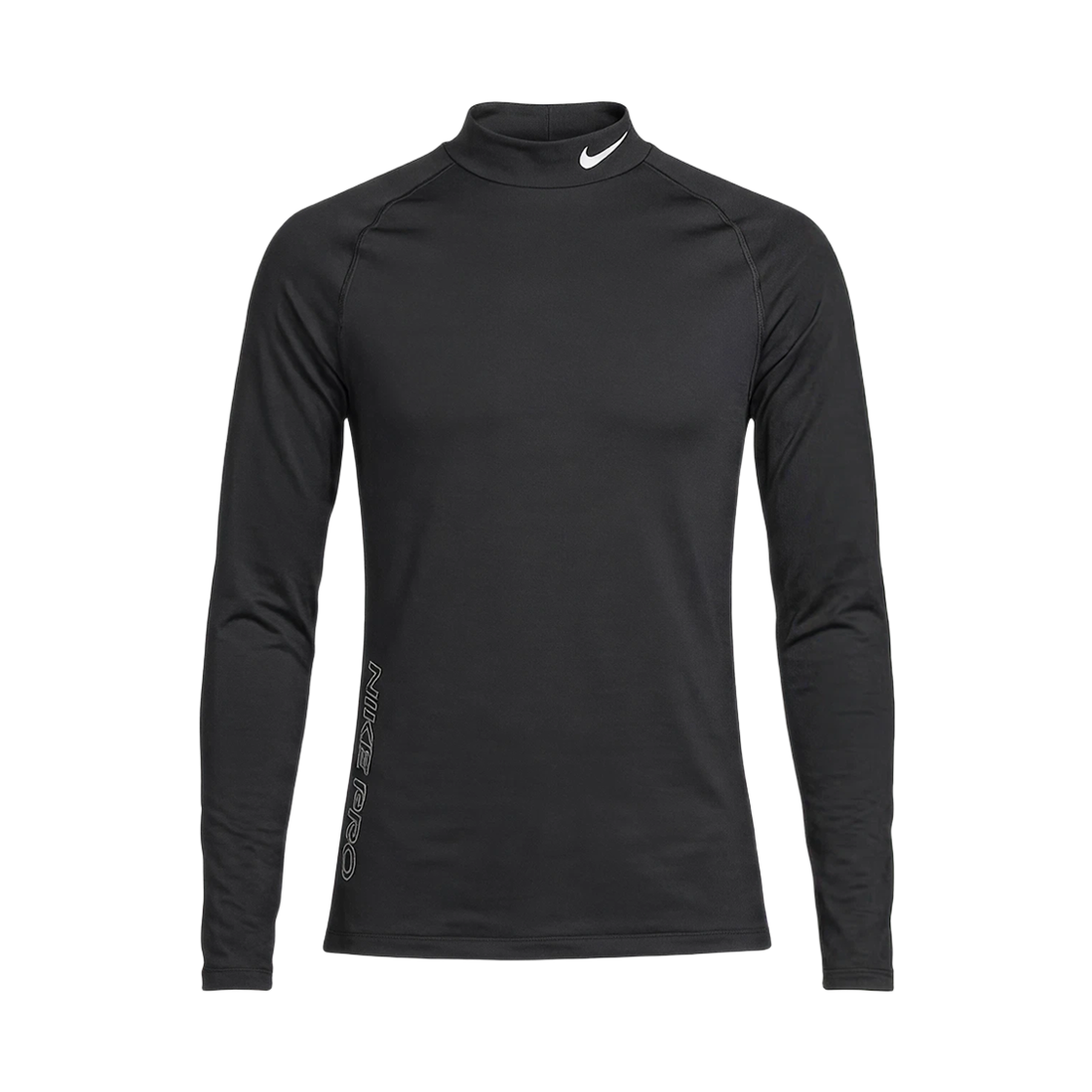 DQ6608-010 Nike Pro Warm Long Sleeve Mock Neck Top Black - Asia
