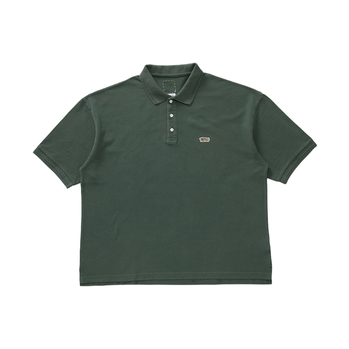비즈빔 몬도 웰러 숏슬리브 DMGD 그린(Visvim Mondo Weller S/S DMGD Green)