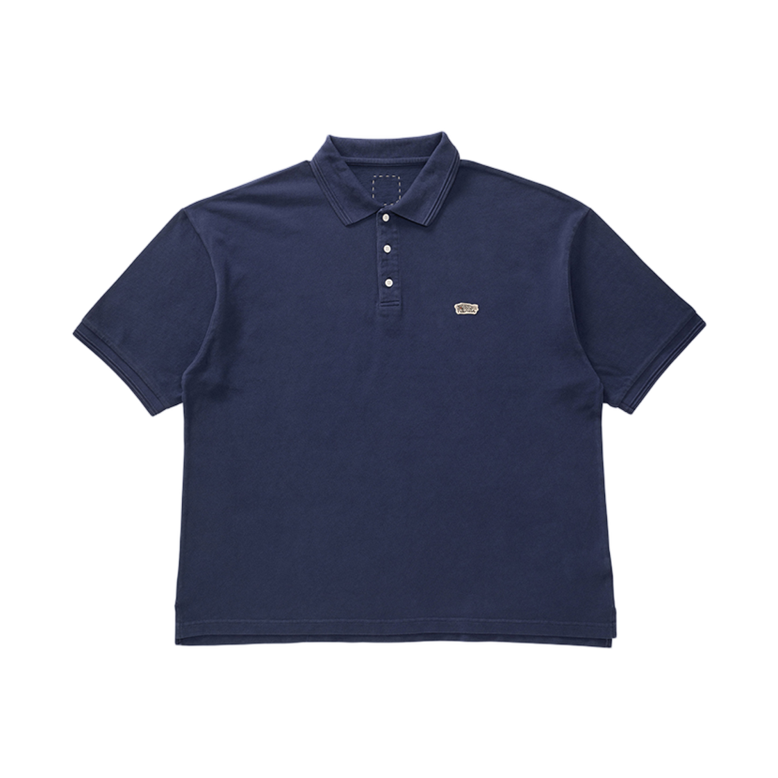 비즈빔 몬도 웰러 숏슬리브 DMGD 네이비(Visvim Mondo Weller S/S DMGD Navy)
