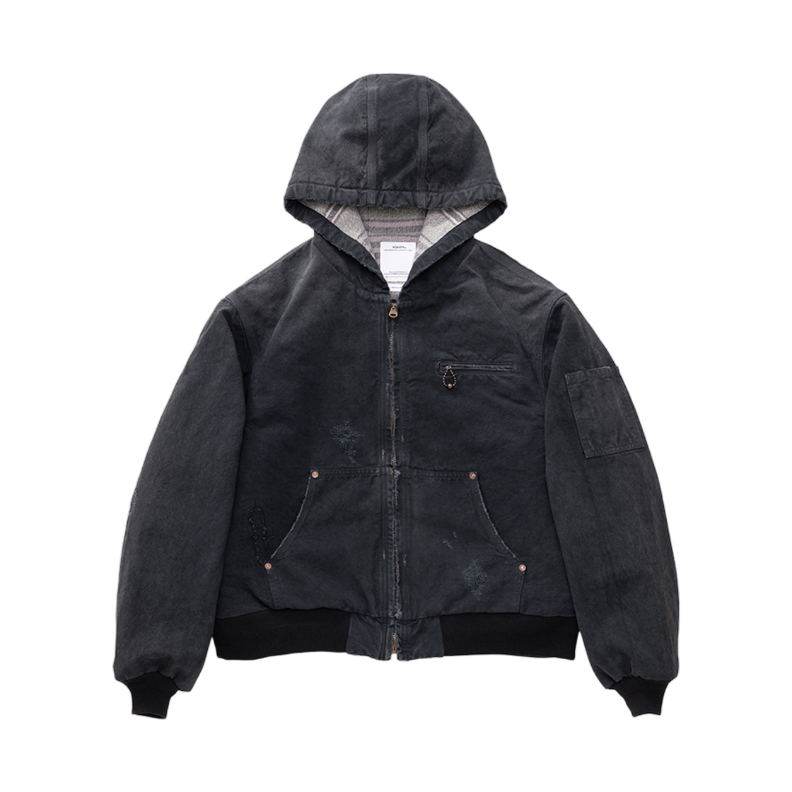 비즈빔 쿠퍼 후드 F.Z. 자켓 블랙(Visvim Cooper Hoodie F.Z. Jacket Black)