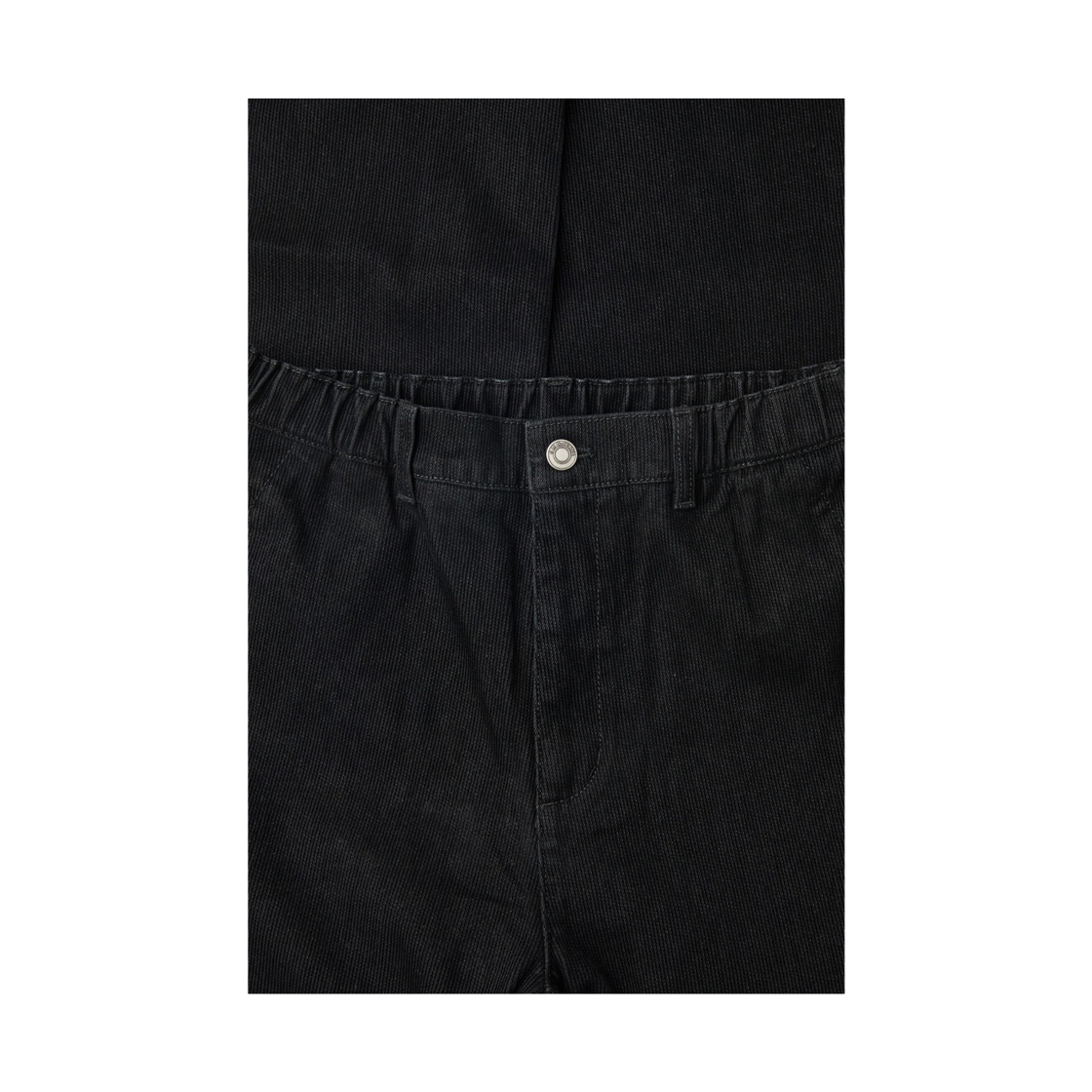 이로 아이세 밴딩 데님팬츠 블랙(Iro Aises Elastic-Waist Denim Pants Black) - 4
