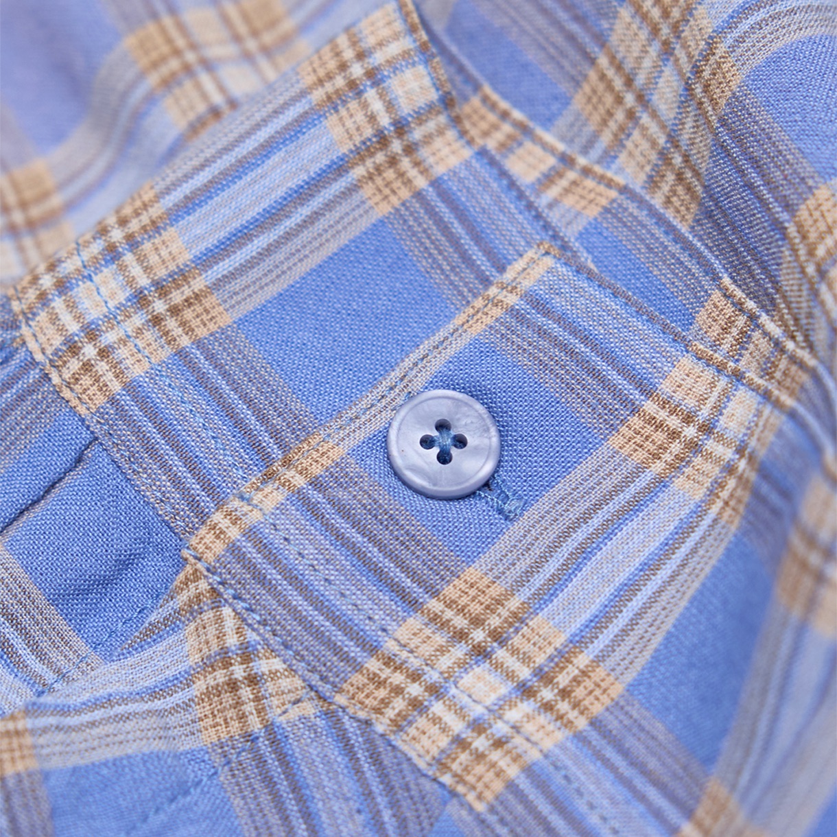리프레젠트 산타모니카 플란넬 드리프트 블루 - 26FW(Represent Santa Monica Flannel Drift Blue - 26FW) - 4