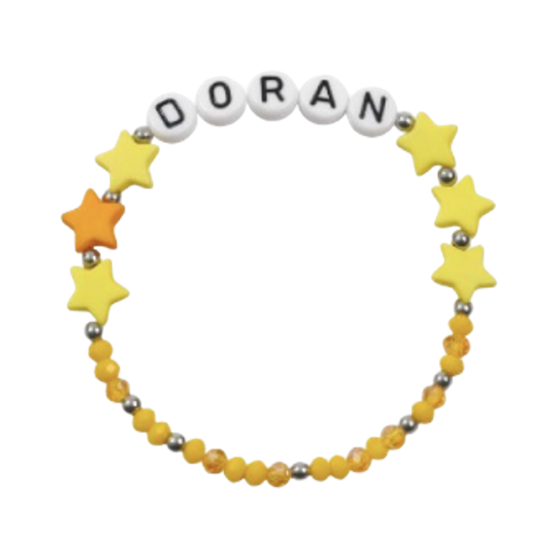 T1 홈 그라운드 플레이어 브레이슬릿 도란 옐로우(T1 Home Ground Player Bracelet Doran Yellow)