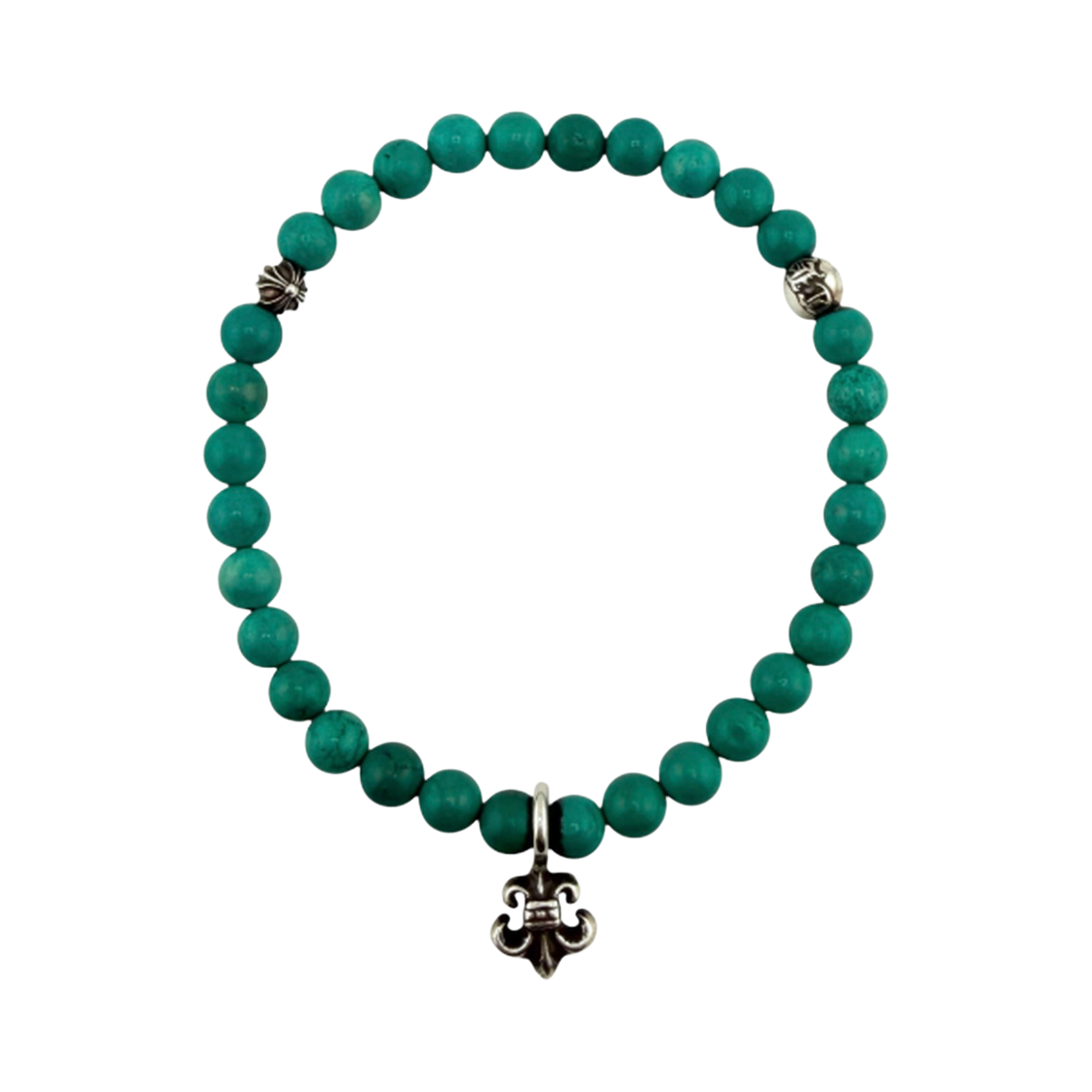970092 the dosan_ Chrome Hearts Flare Turquoise Bracelet