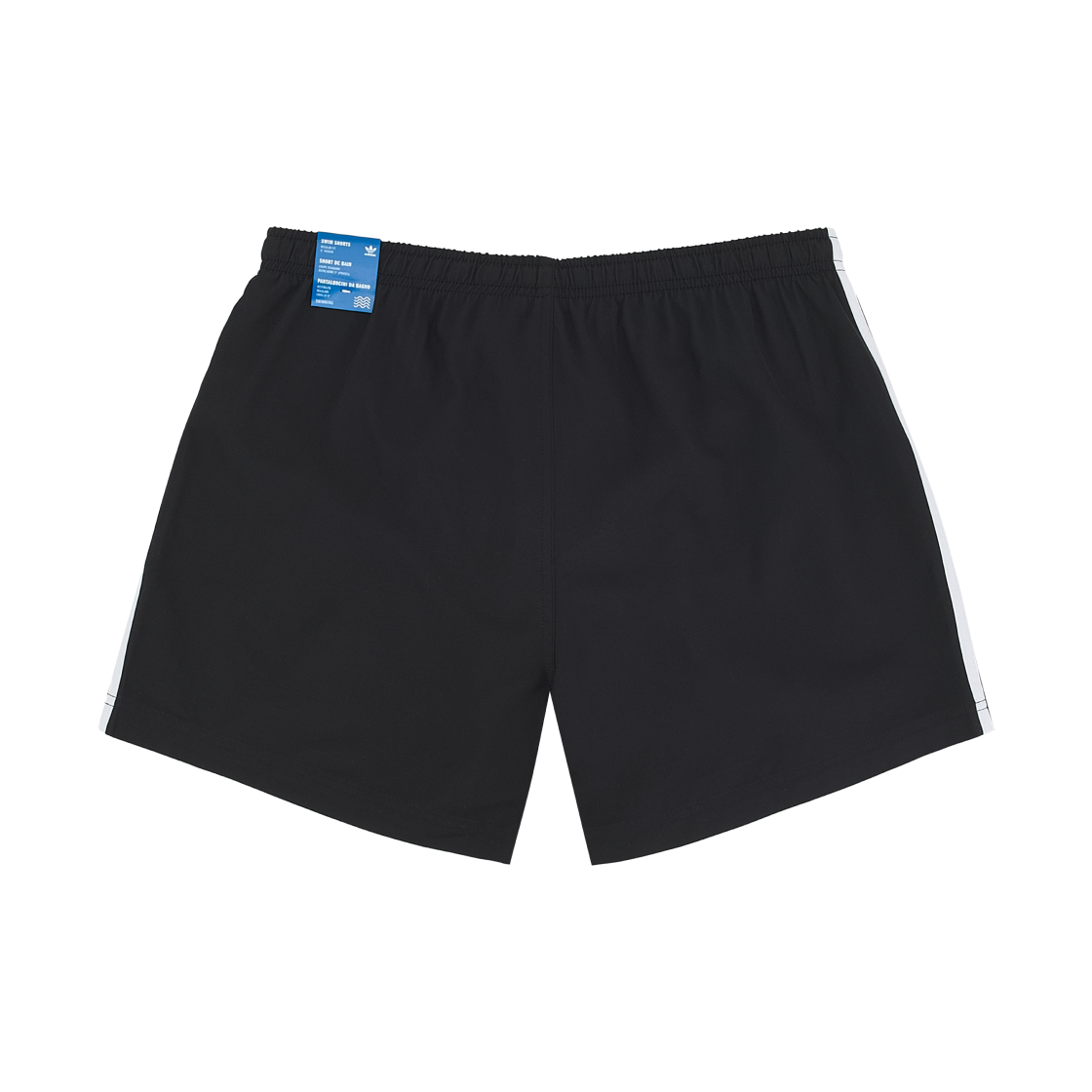 아디다스 아디컬러 3 스트라이프 5인치 스윔 쇼츠 블랙 - KR 사이즈(Adidas Adicolor 3 Stripes 5 Inch Swim Shorts Black - KR Sizing) - 2