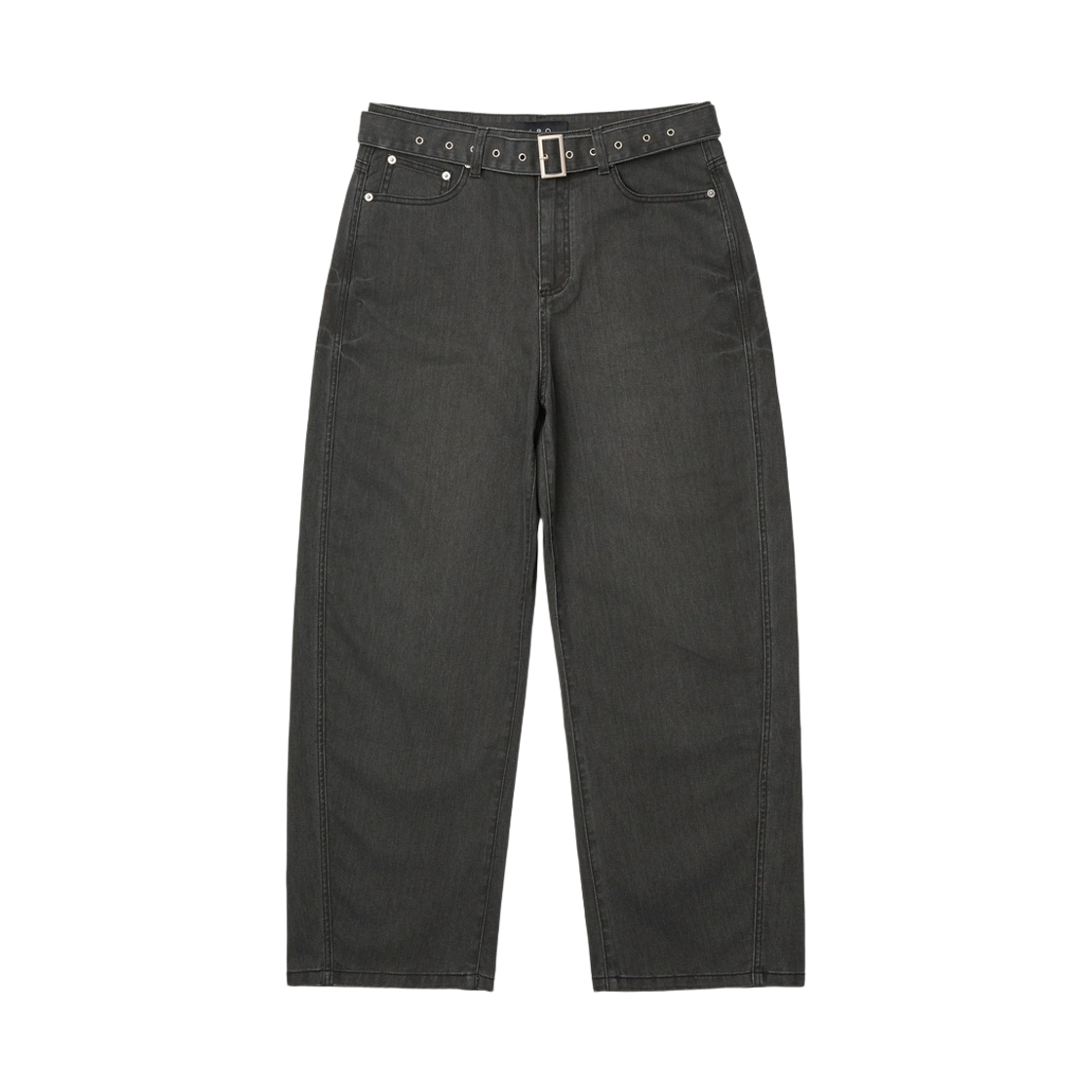 이로 레너 벌룬핏 벨티드 데님 팬츠 블랙(Iro Lenner Balloon-Fit Belted Denim Pants Black)