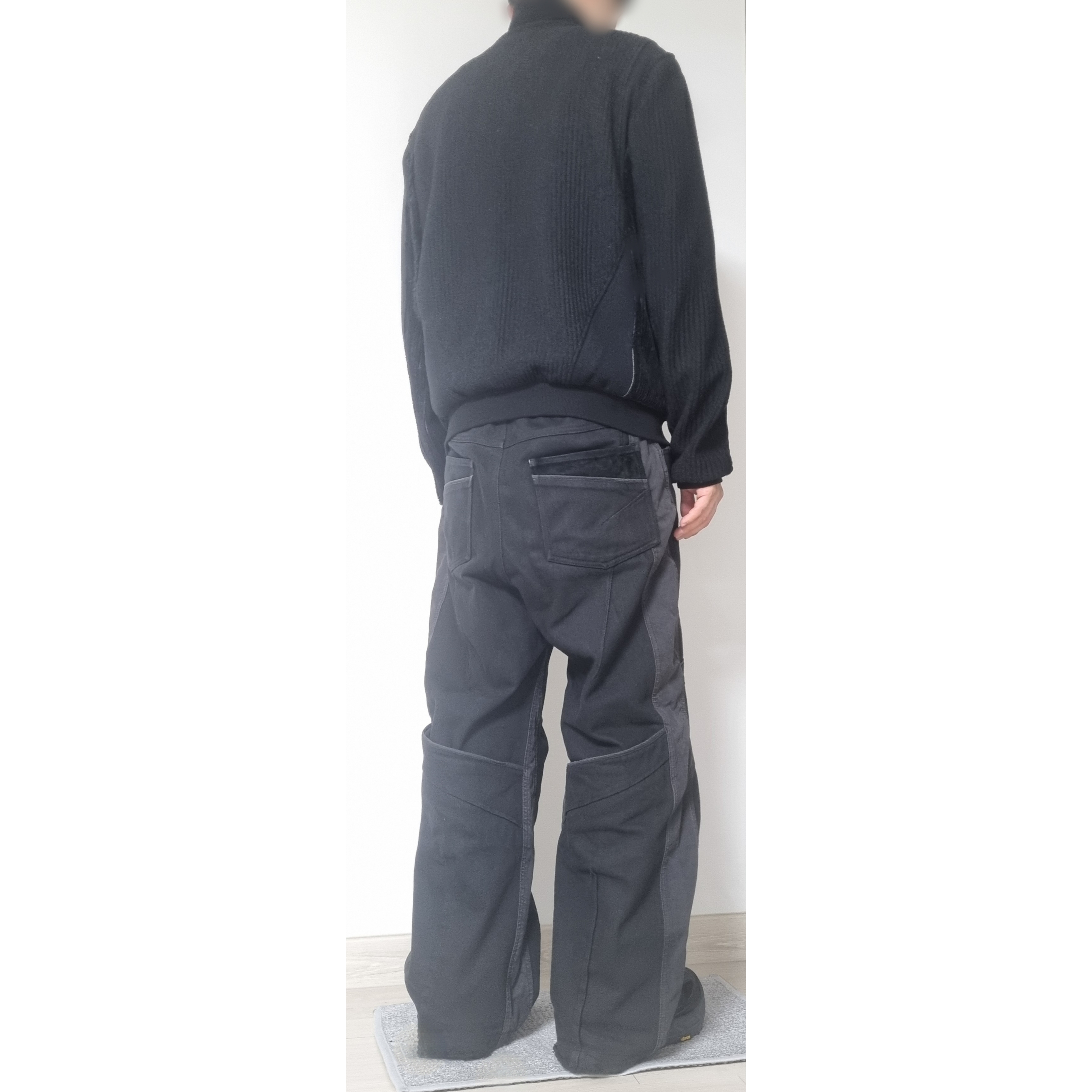 Hoka x Xlim Mafate Speed 2 TS Black Charcoal, Xlim Ep.6 04 Trousers Black 착용 스타일 - 3