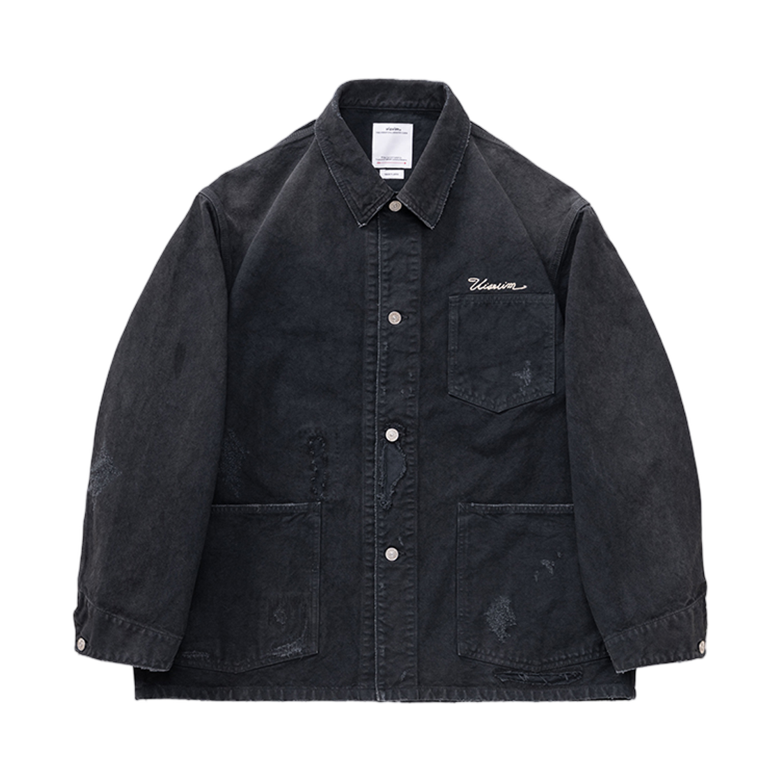 비즈빔 베이커 WD UT. 자켓 블랙(Visvim Baker WD UT. Jacket Black)