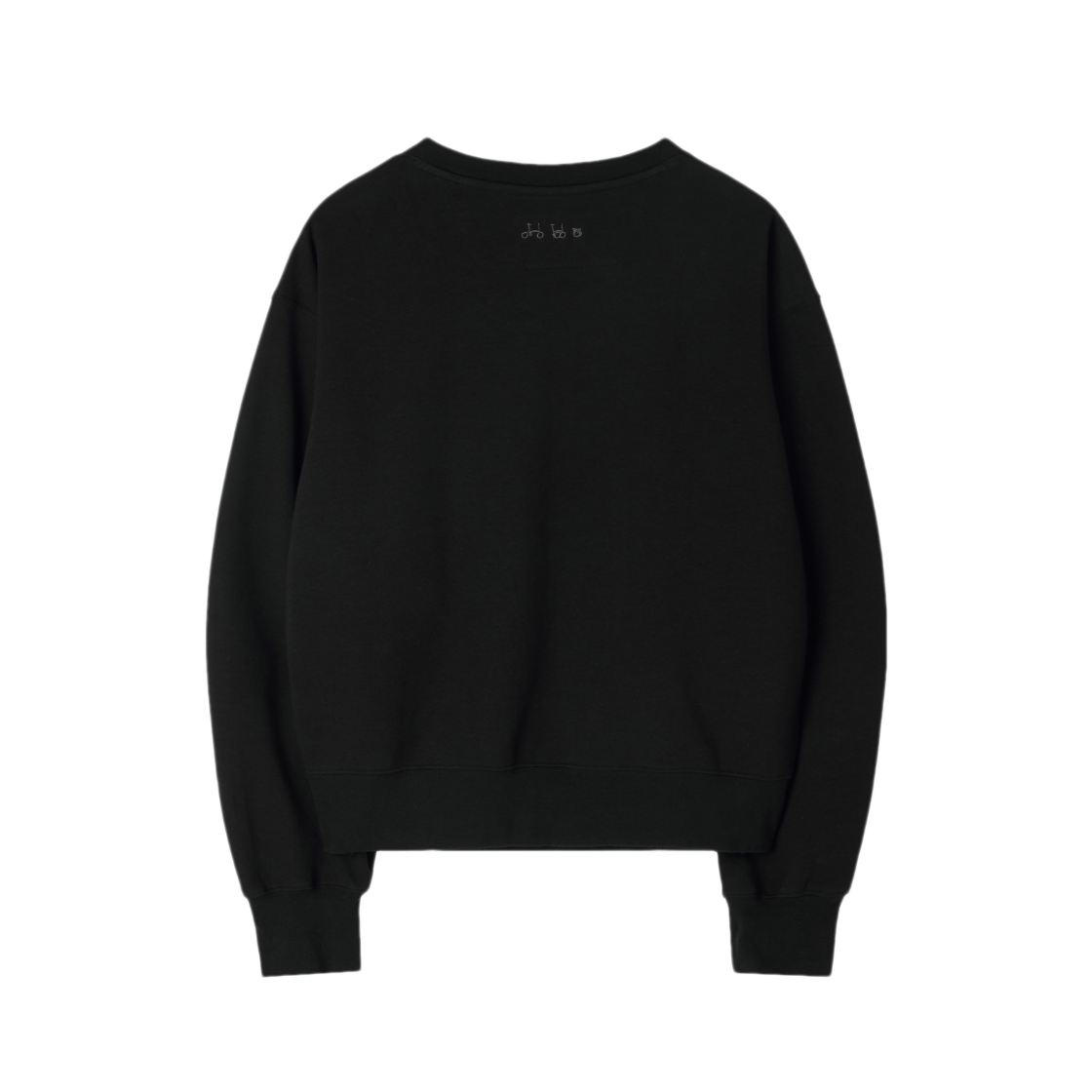 브롬톤 런던 우먼 스웨트셔츠 블랙(BROMPTON LONDON W Sweatshirt Black) - 2
