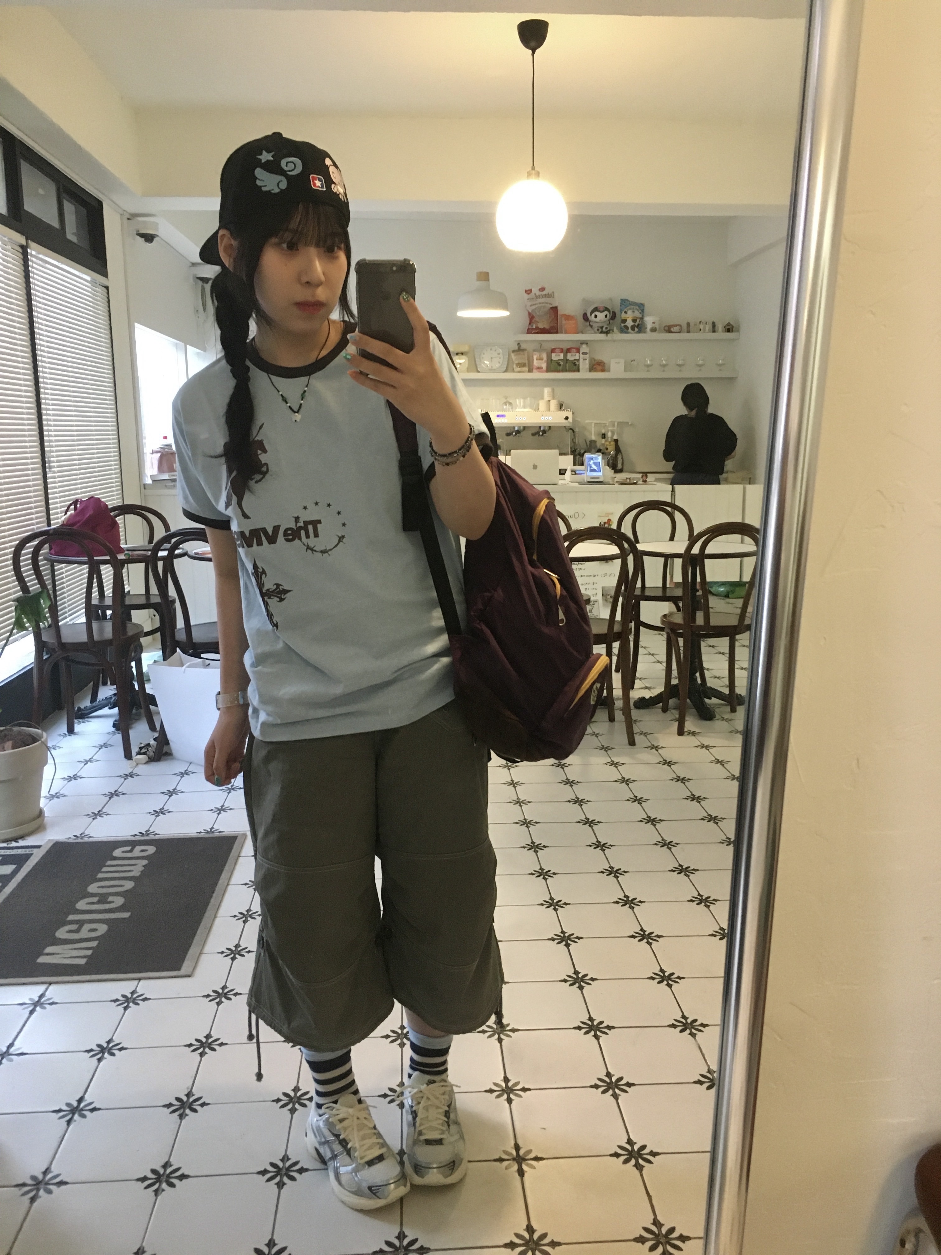 venhit ECA Puppy Star Cap 착용 스타일