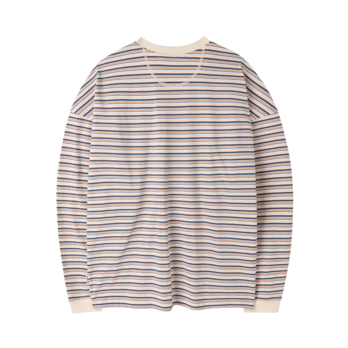 브롬톤 런던 스트라이프 긴팔 티셔츠 아이보리(BROMPTON LONDON Stripe Long Sleeve T-Shirt Ivory) - 2