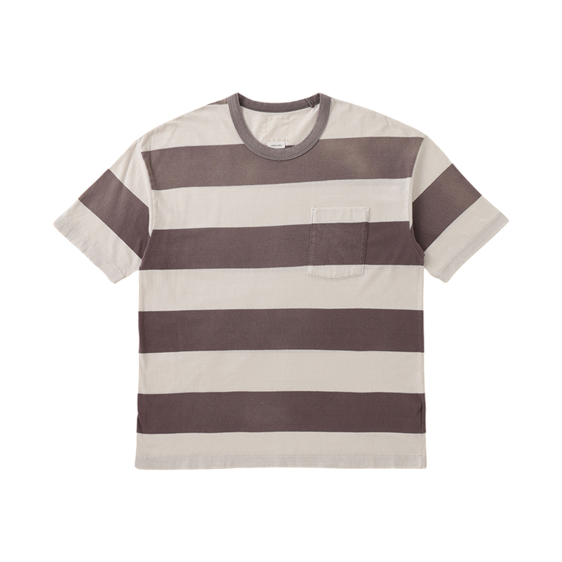 비즈빔 점보 III 숏슬리브 티셔츠 크래쉬 퍼플 패턴(Visvim Jumbo III S/S T-Shirt Crash Purple Pattern)
