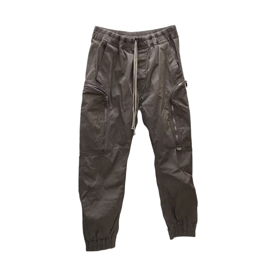 RU20S7396-TE-34 Rick Owens Mastodon Cargo Jogger Pants Dust