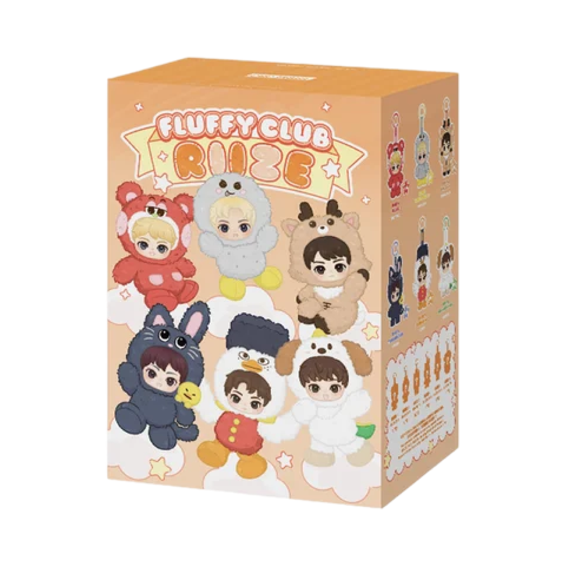 - Pop Mart x RIIZE Fluffy Club Series Vinyl Plush Doll Pendant Sealed Case (1 Blind Box)