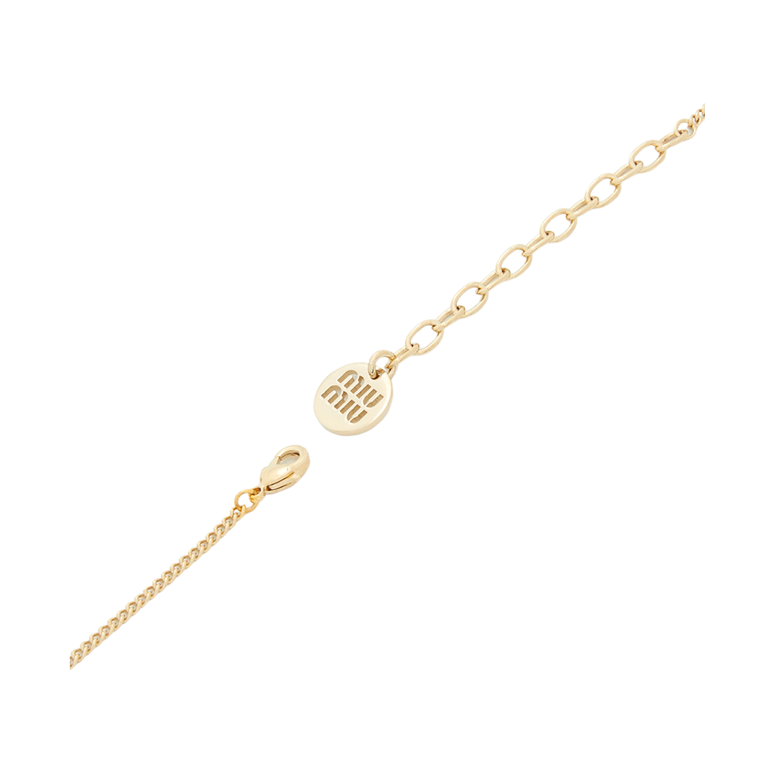 [15% 쿠폰] (W) 미우 미우 메탈 네클리스 블랙([15% 쿠폰] (W) Miu Miu Metal Necklace Black) - 5