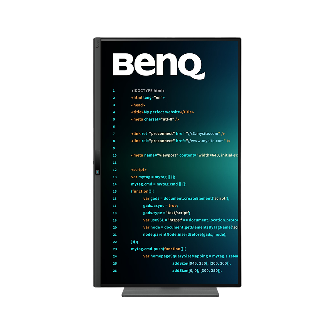 벤큐 RD270Q 무결점 피벗 QHD 프로그래밍 코딩 개발자 야간모드 144Hz(BenQ RD270Q Flawless Pivot QHD Programming Coding Developer Night Mode 144Hz) - 3