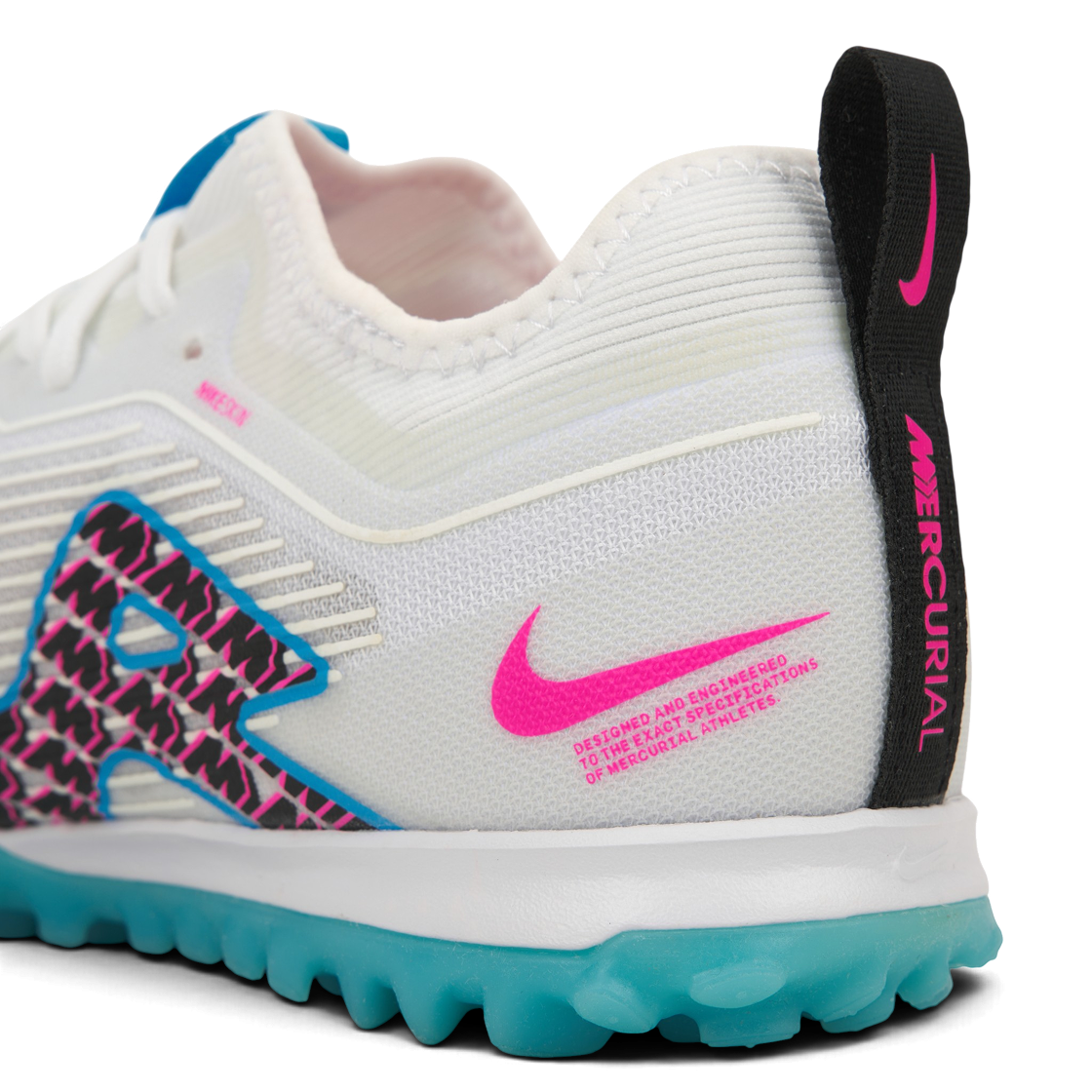 나이키 줌 머큐리얼 베이퍼 15 프로 TF 화이트 발틱 블루(Nike Zoom Mercurial Vapor 15 Pro TF White Baltic Blue) - 8