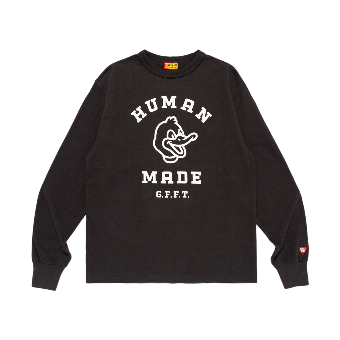HM32CS043 Human Made Graphic L/S T-Shirt Black