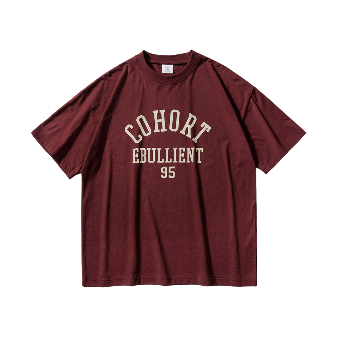 BJST4565_burgundy_291 PERSTEP Herd T-Shirt Burgundy BJST4565