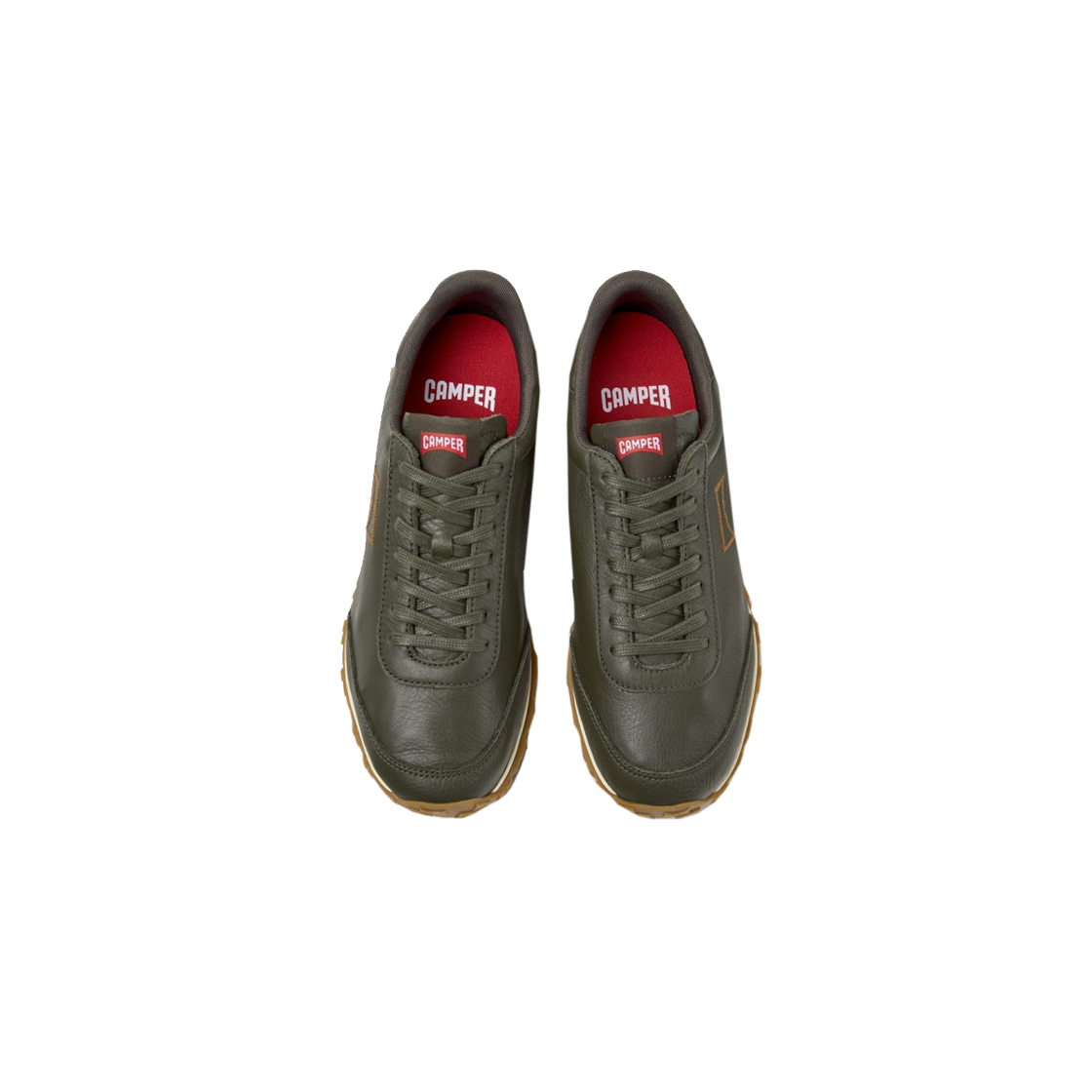 캠퍼 남성 드리프트 워크 스니커즈 카키(Camper Man Drift Walk Sneakers Khaki) - 3