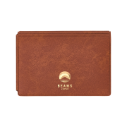 Beams x Hightide Special Order Pass & Card Case Brown