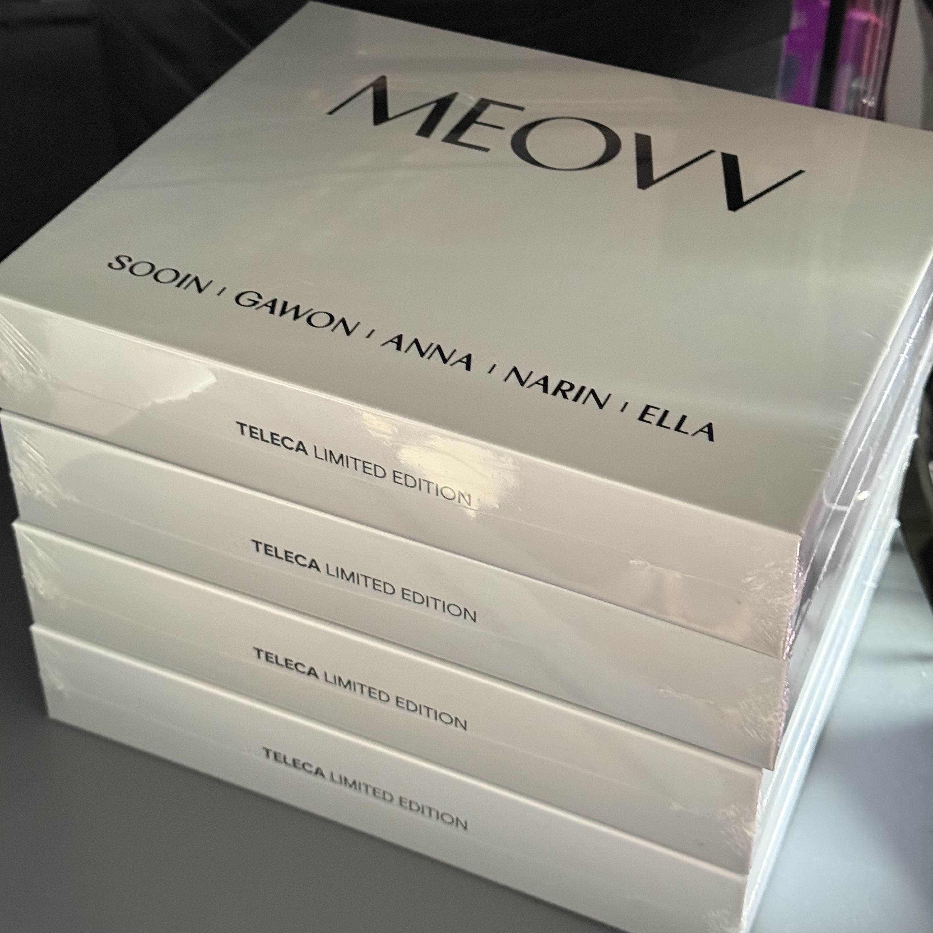 미야오 TELECA 리미티드 에디션 착용 스타일