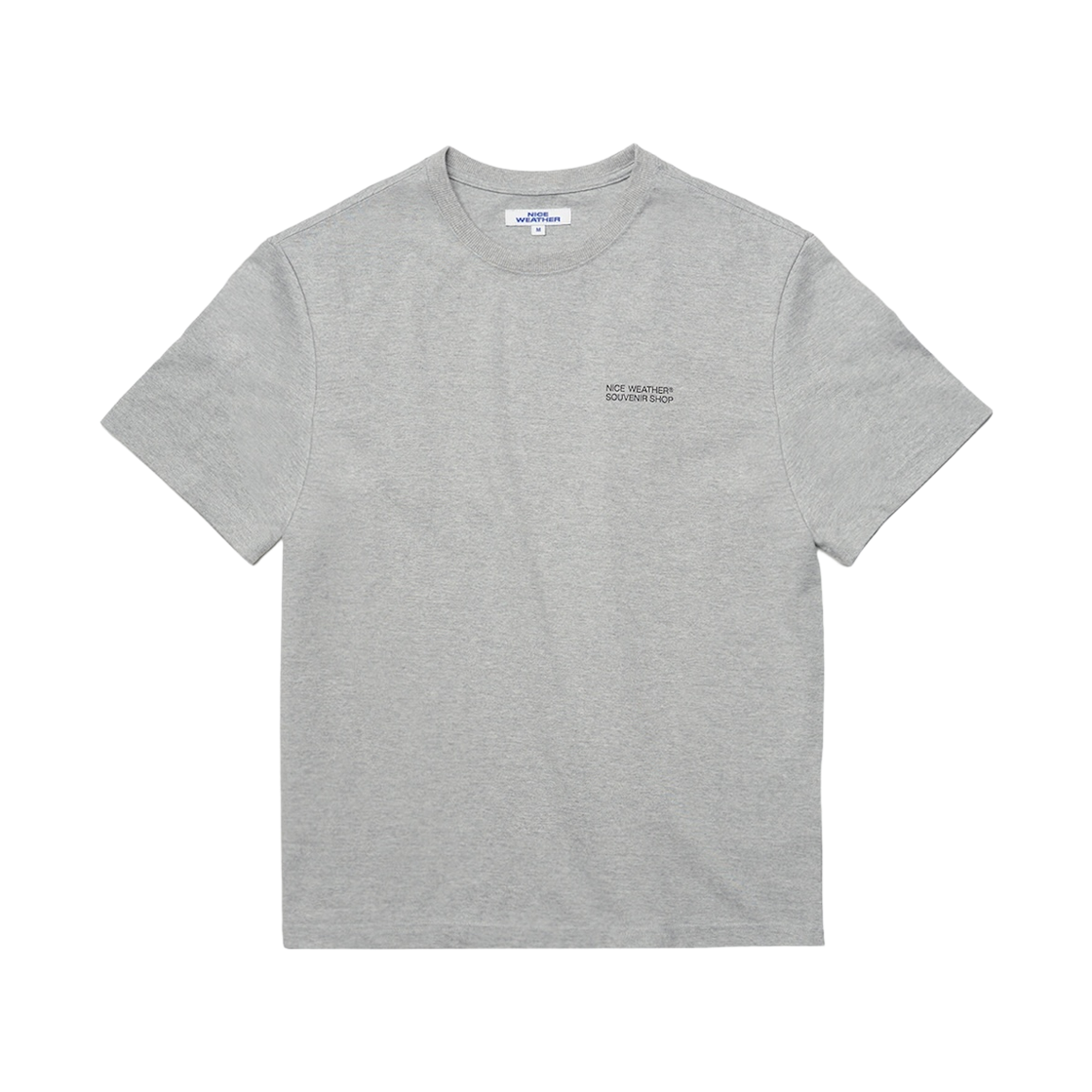 나이스웨더 어패럴 위 아 굿 캠페인 티셔츠 멜란지 그레이(Nice Weather Apparel We are good Campaign T-Shirt Melange Gray) - 2