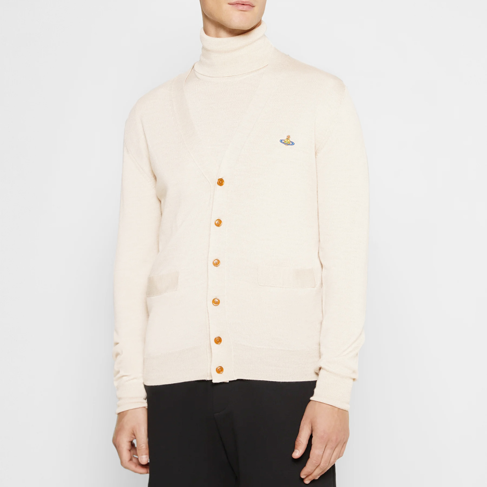 [25% 쿠폰] 비비안 웨스트우드 가디건 화이트([25% 쿠폰] Vivienne Westwood Cardigan White) - 3