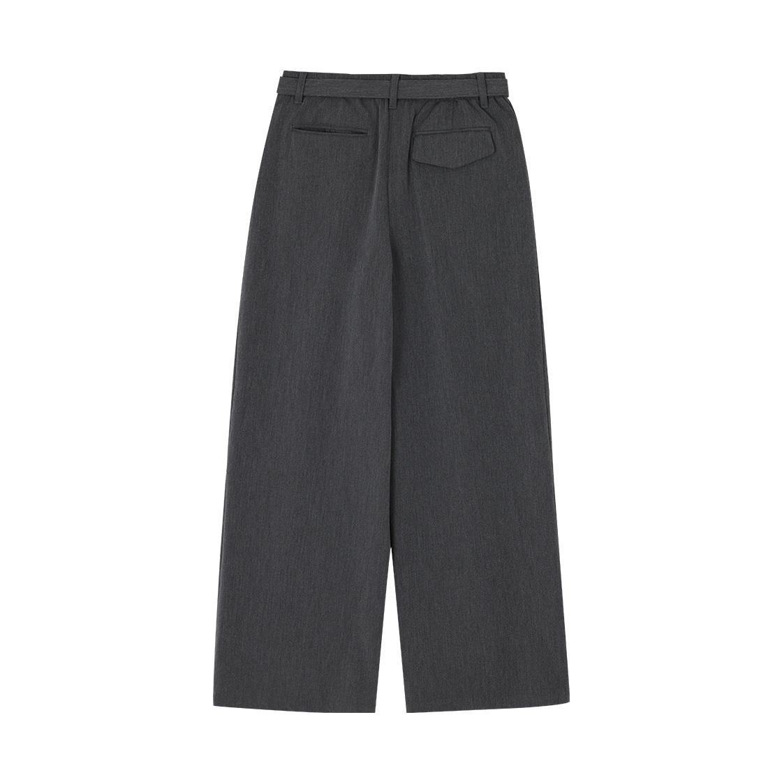 (W) 송지오 레벨볼륨 와이드 팬츠 그레이((W) SONGZIO Level Volume Wide Pants Grey) - 2