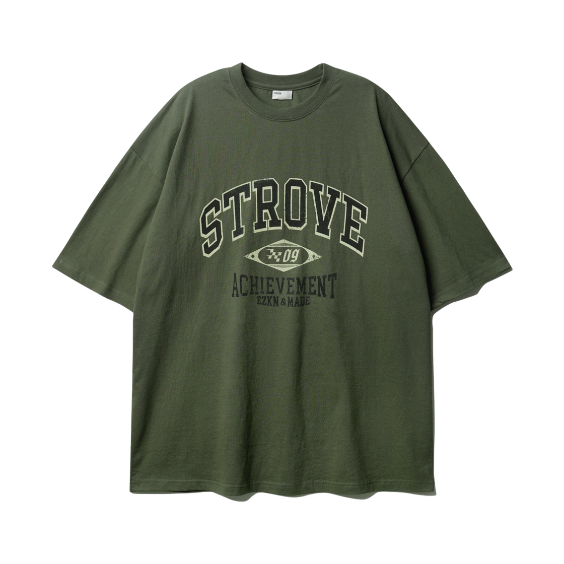 KMST6774_Khaki_29 EZKATON Strove Short Sleeve Khaki KMST6774