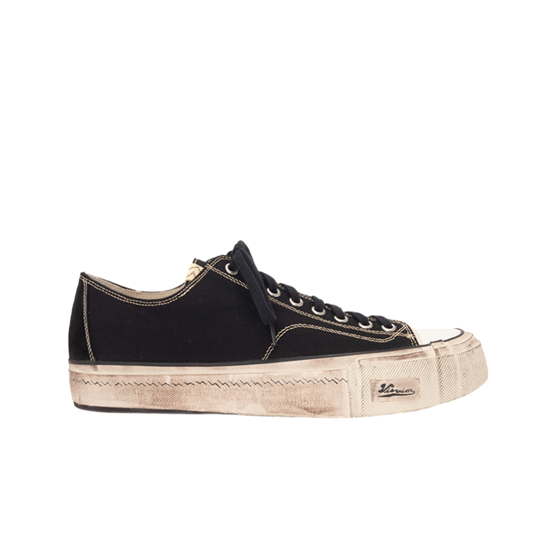 126201001003 Visvim Skagway Lo G.Patten Black