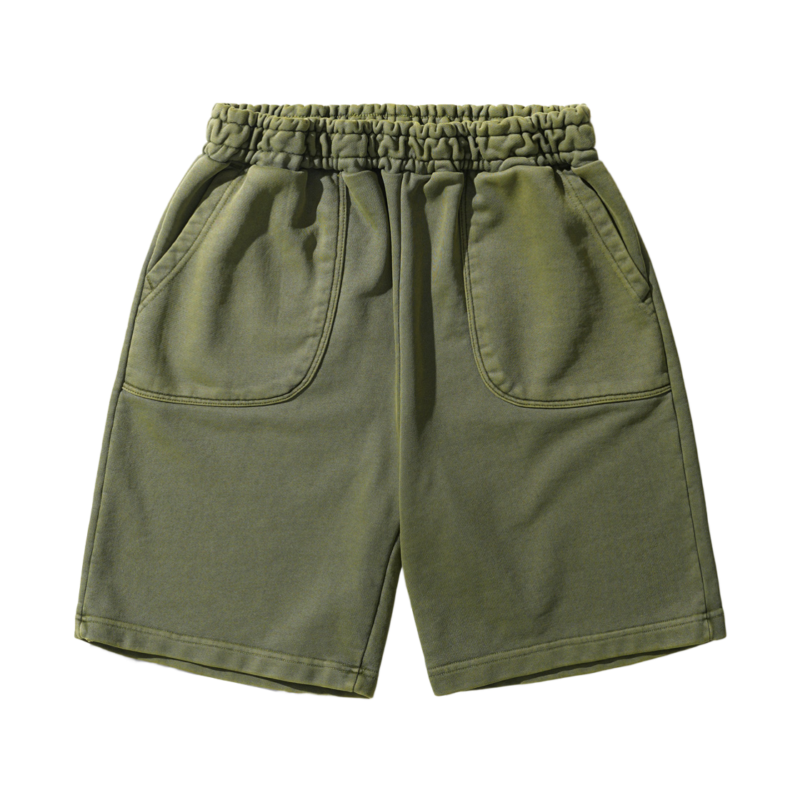 JUSP4760_khaki_29 PERSTEP Pigment Fatigue Half Pants Khaki JUSP4760
