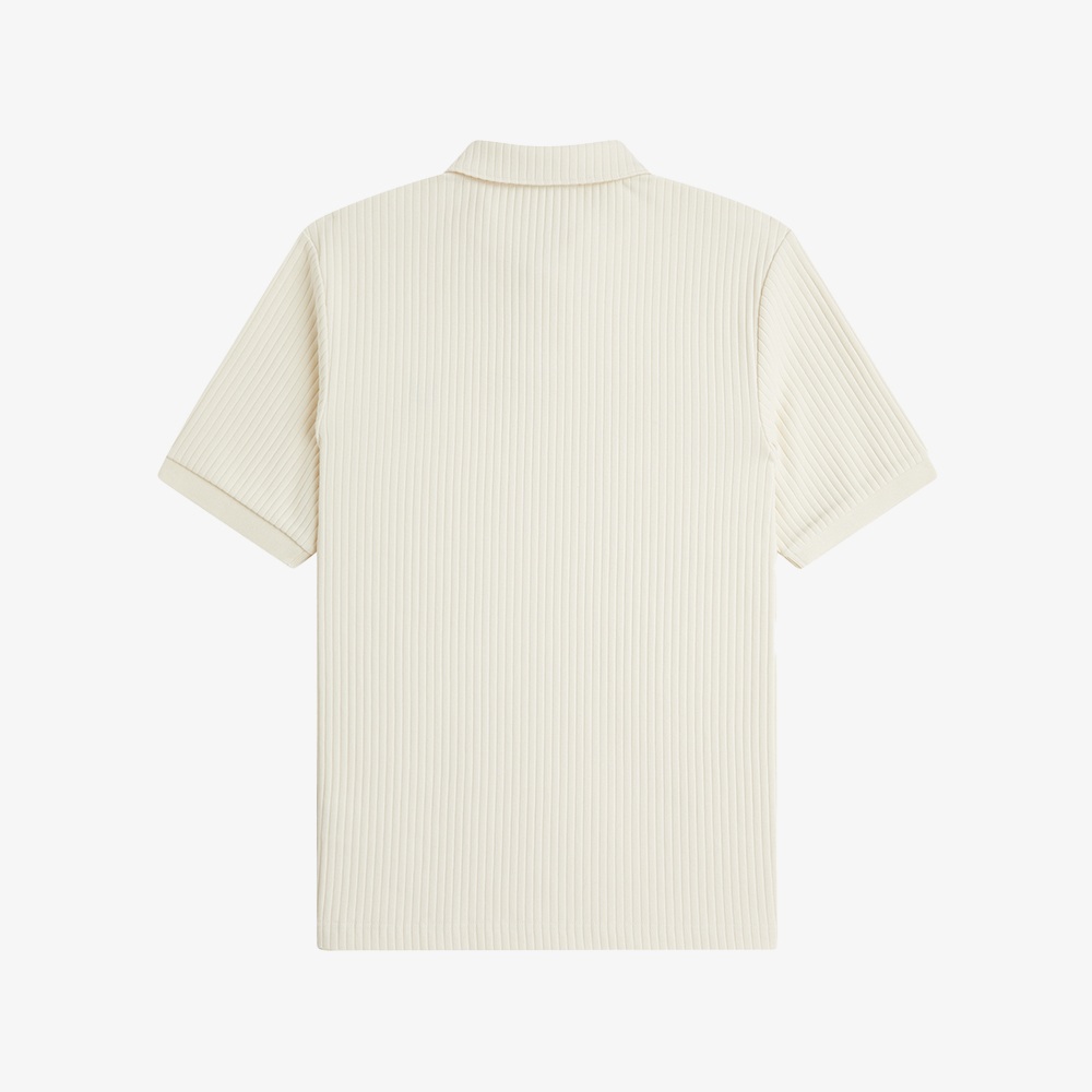 프레드페리 드롭 니들 져지 폴로 셔츠 에크루(Fred Perry Drop Needle Jersey Polo Shirt Ecru) - 5