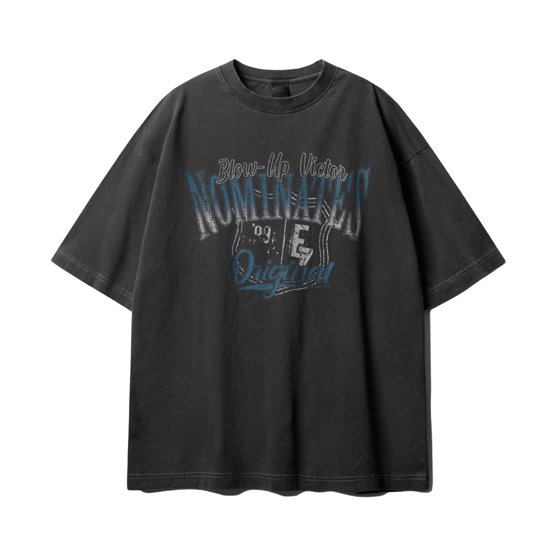 SHST6789_Deepgray_29 EZKATON Nominates Pigment Short Sleeve Deepgray SHST6789