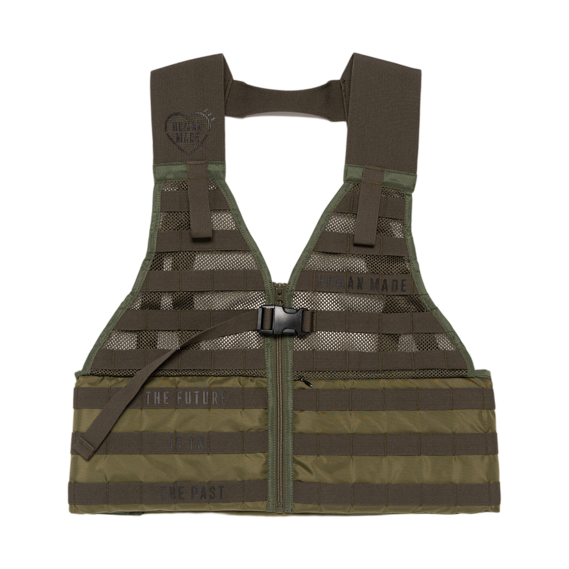 HM32GD016 Human Made Tactical Vest Olivedrab