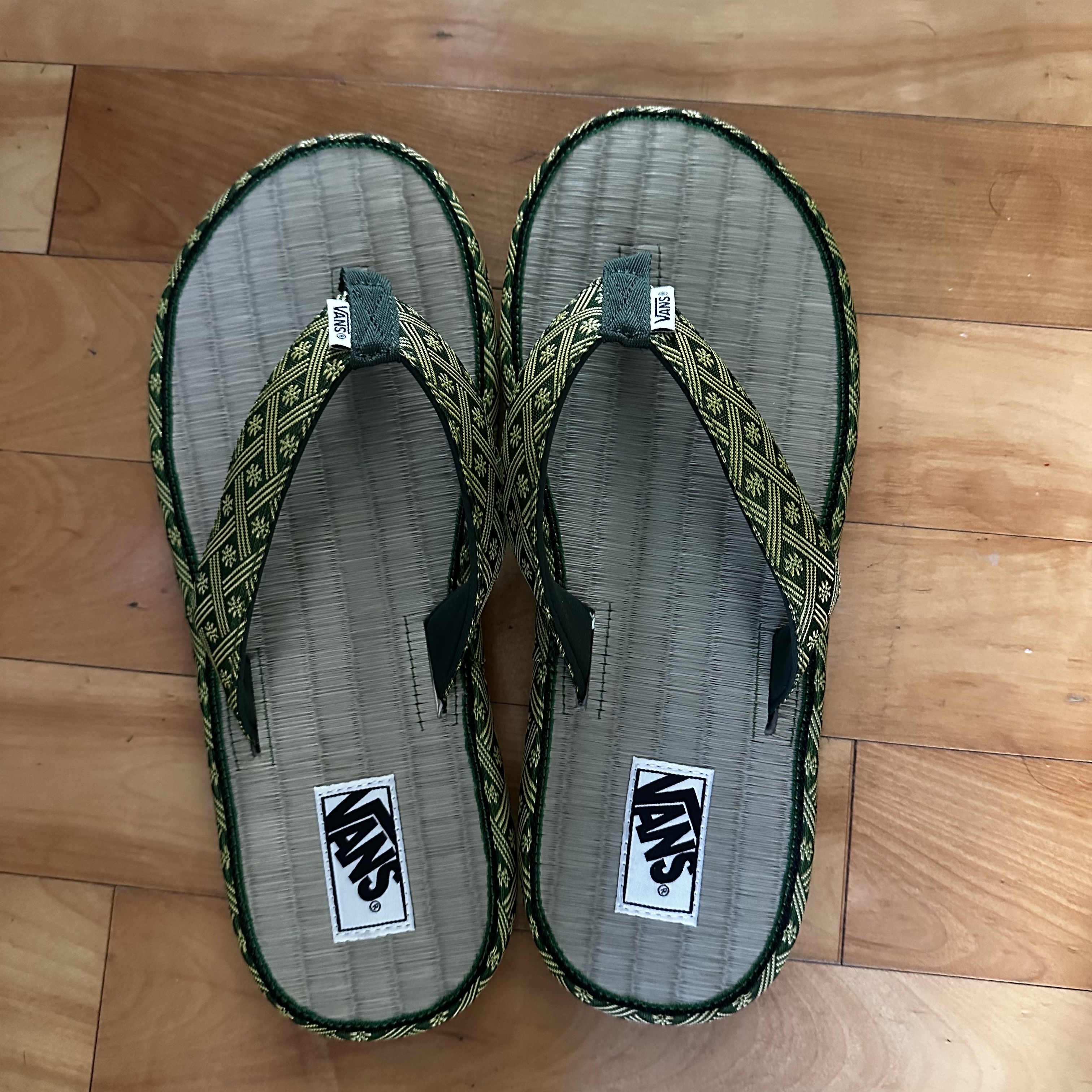 Vans Coastal Green Tatami 착용 스타일