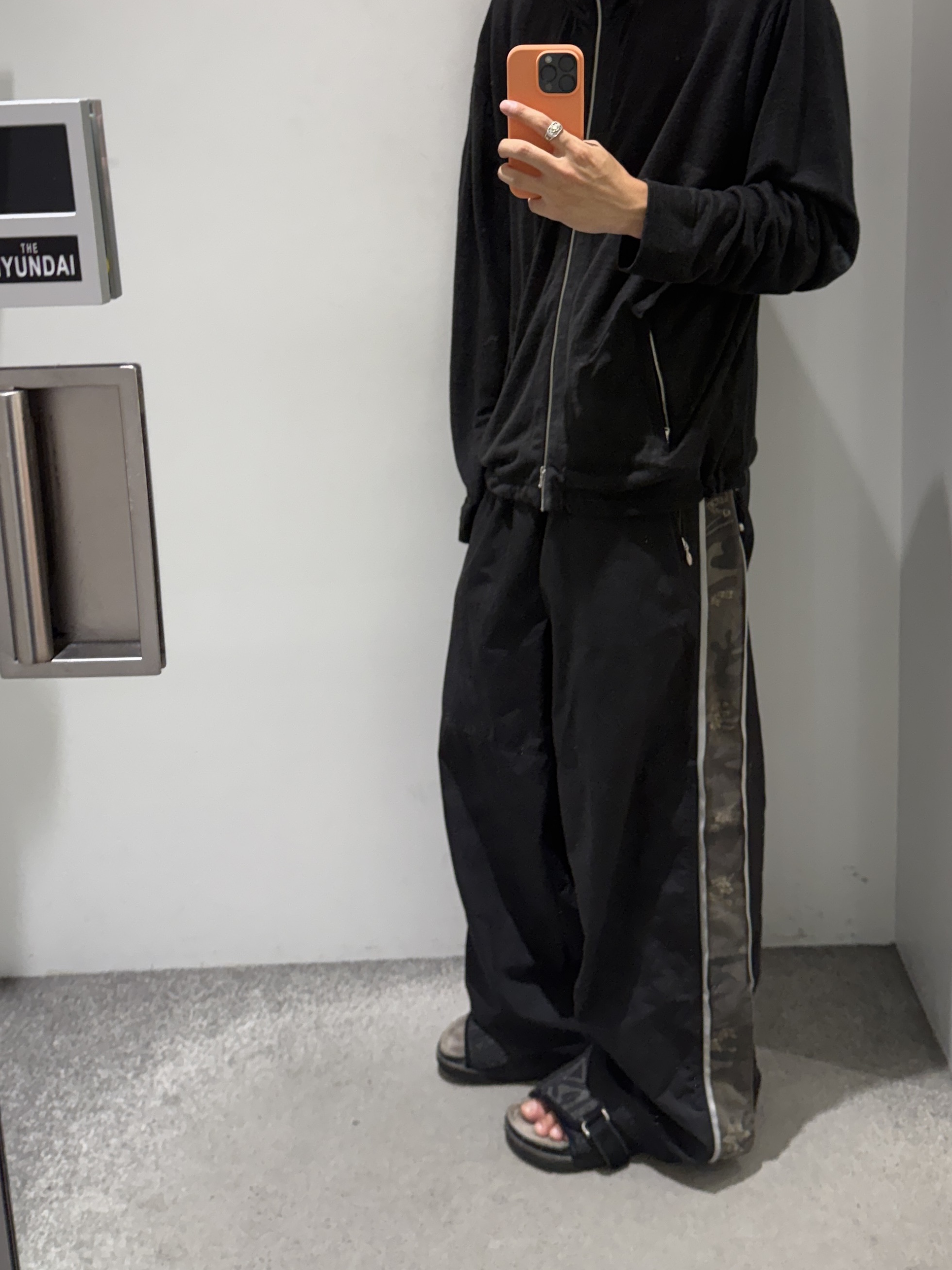 Polyteru 1011 Nylon Track Pants Side Camou Black, [프리오더] Polyteru 925 Silver Ring 003 Baby Devil 착용 스타일 - 3