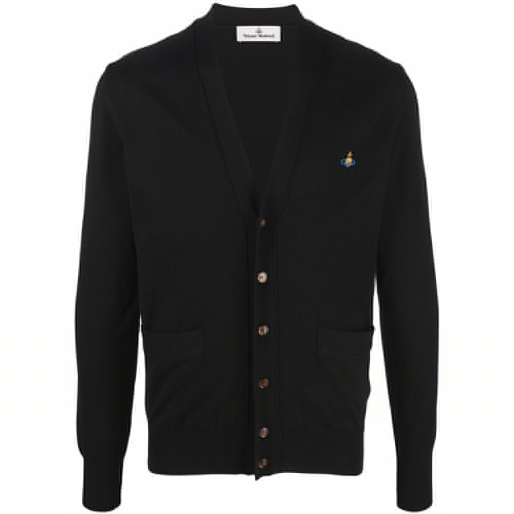 [25% 쿠폰] 비비안 웨스트우드 가디건 블랙([25% 쿠폰] Vivienne Westwood Cardigan Black) - 2