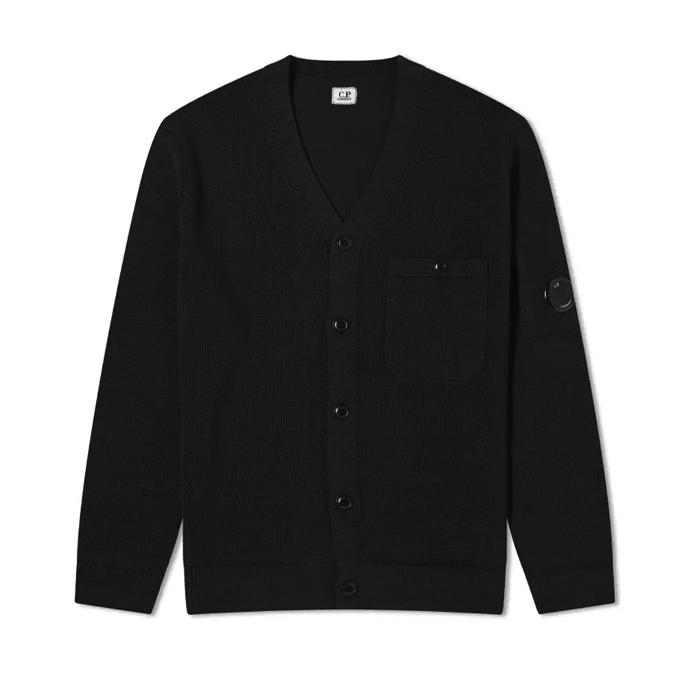 [20% 쿠폰] C.P. 컴퍼니 로고 와펜 포켓 가디건 - 24SS([20% 쿠폰] C.P. Company Logo Wappen Pocket Cardigan - 24SS) - 2